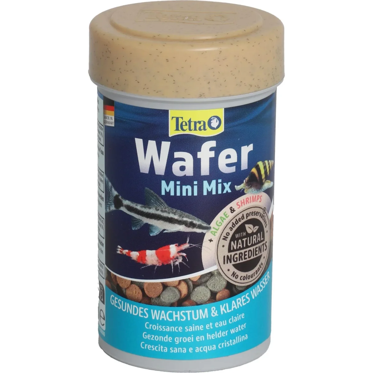 Aquarium Vissenvoer Tetra Wafer Mini Mix, 100 ml.