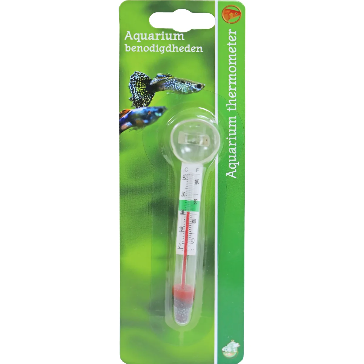 Aquarium benodigdheden Boon Thermometer met rubber zuiger 0-40°C