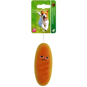 Honden speelgoed Latex Boon hond speelgoed brood latex 13cm