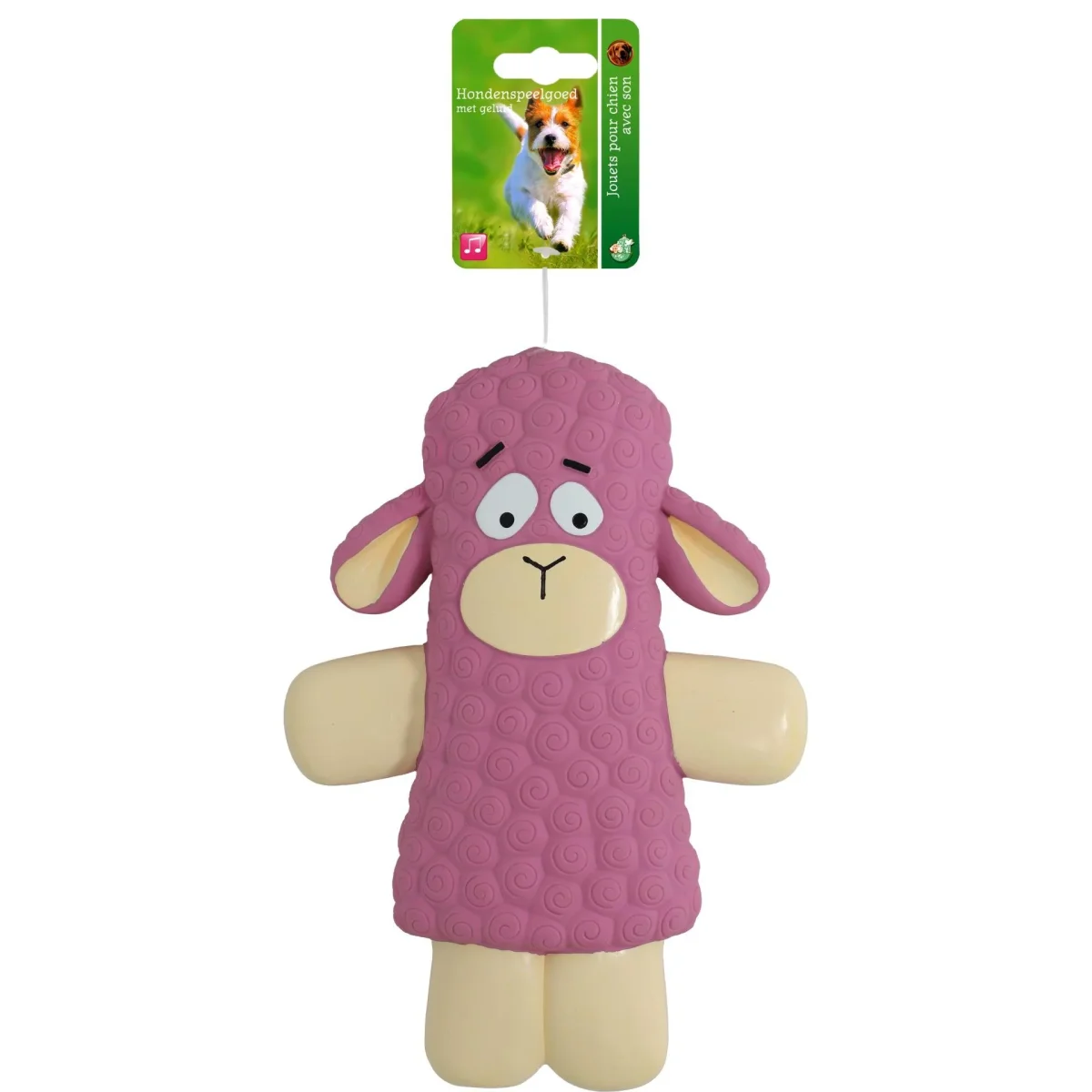 Honden speelgoed Latex alpaca latex roze 32cm (kopie)