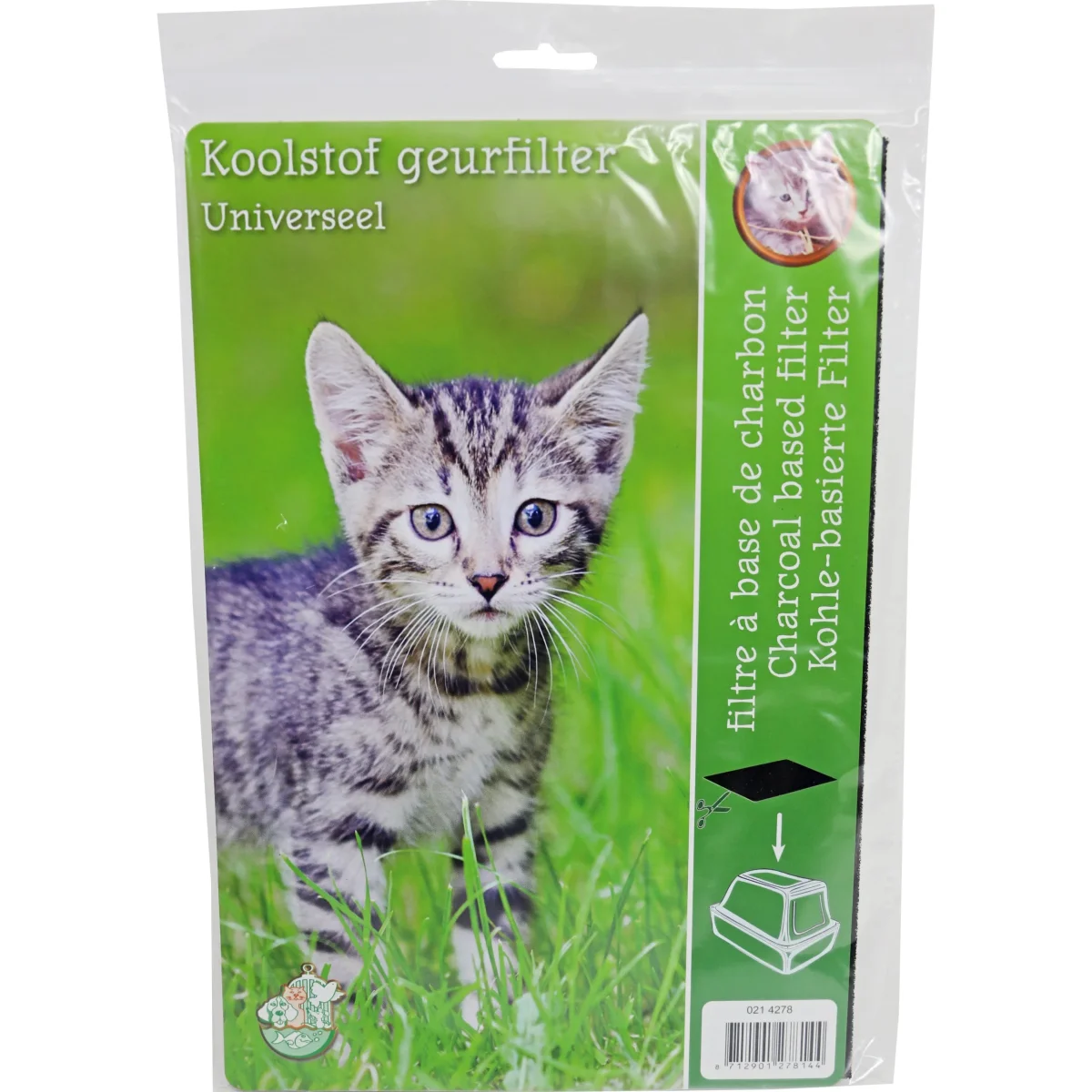 Universeel koolfilter 30×20 cm