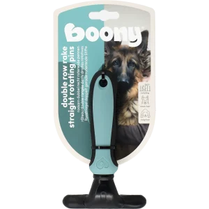 Honden kam  Boony roskam hond dubbel recht roterend pennen