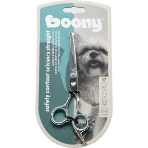 Honden schaar Boony veiligheid/contourschaar hond recht 17cm