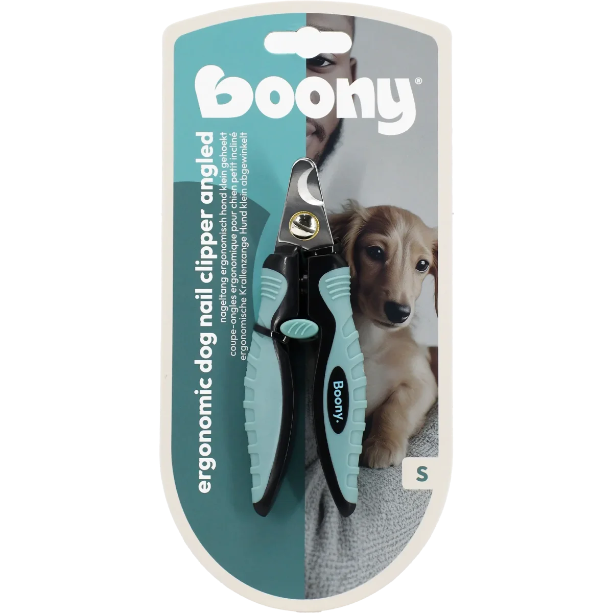 Honden nageltang Boony nageltang hond ergonomisch klein gehoekt