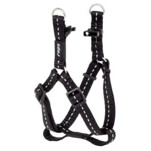 Honden Tuigen Rogz Dogz Step-in-Tuigen Tuig Zwart