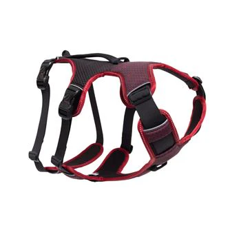 Hondentuigen Anti ontsnappingstuig Rogz Dogz Air Tech Adventure Tuig  rood