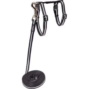 Kattentuig  AlleyCat Tuig+Lijn S  zwart