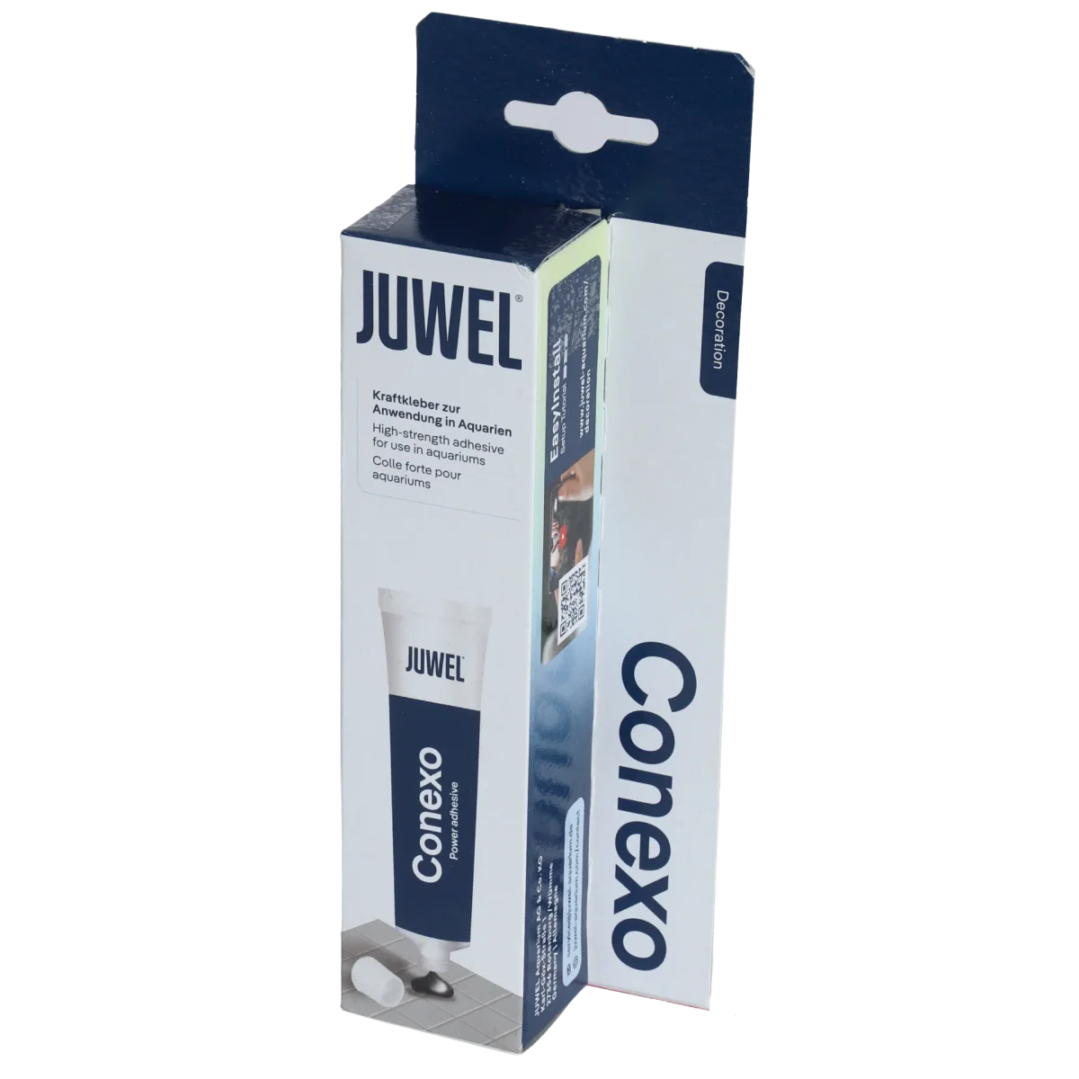 Aquarium Juwel tube onderwater siliconenkit Conexo, zwart 80 ml.