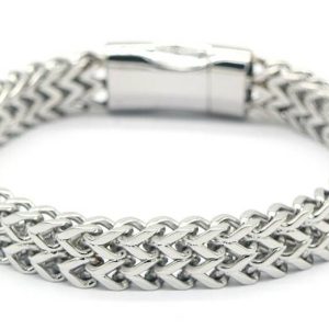 Stalen armband – met magneetslot -21 cm –