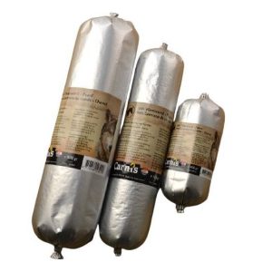 Honden voeding Carnis Gestoomde Worst paard 200/400/800 gram