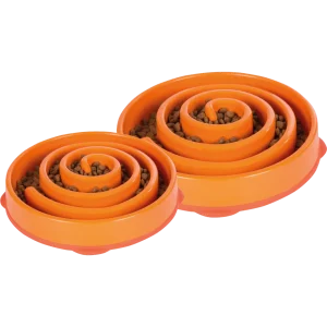 Honden voeding bak Schrokbak OH Fun Feeder Orange 20/27 Cm