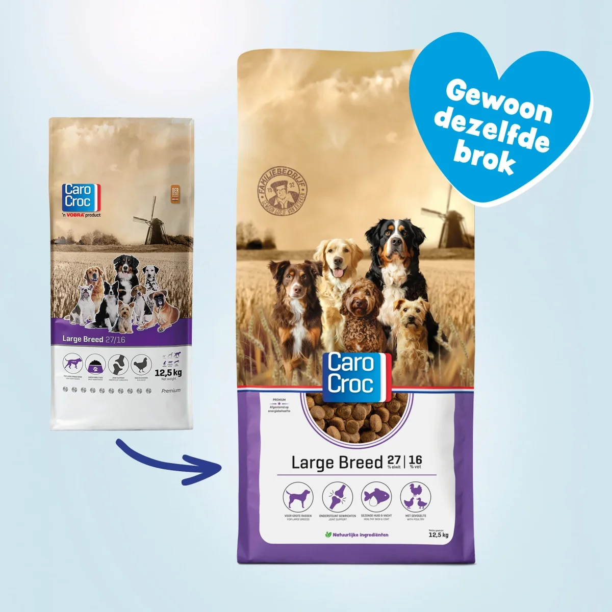 CaroCroc Large Breed 27/16