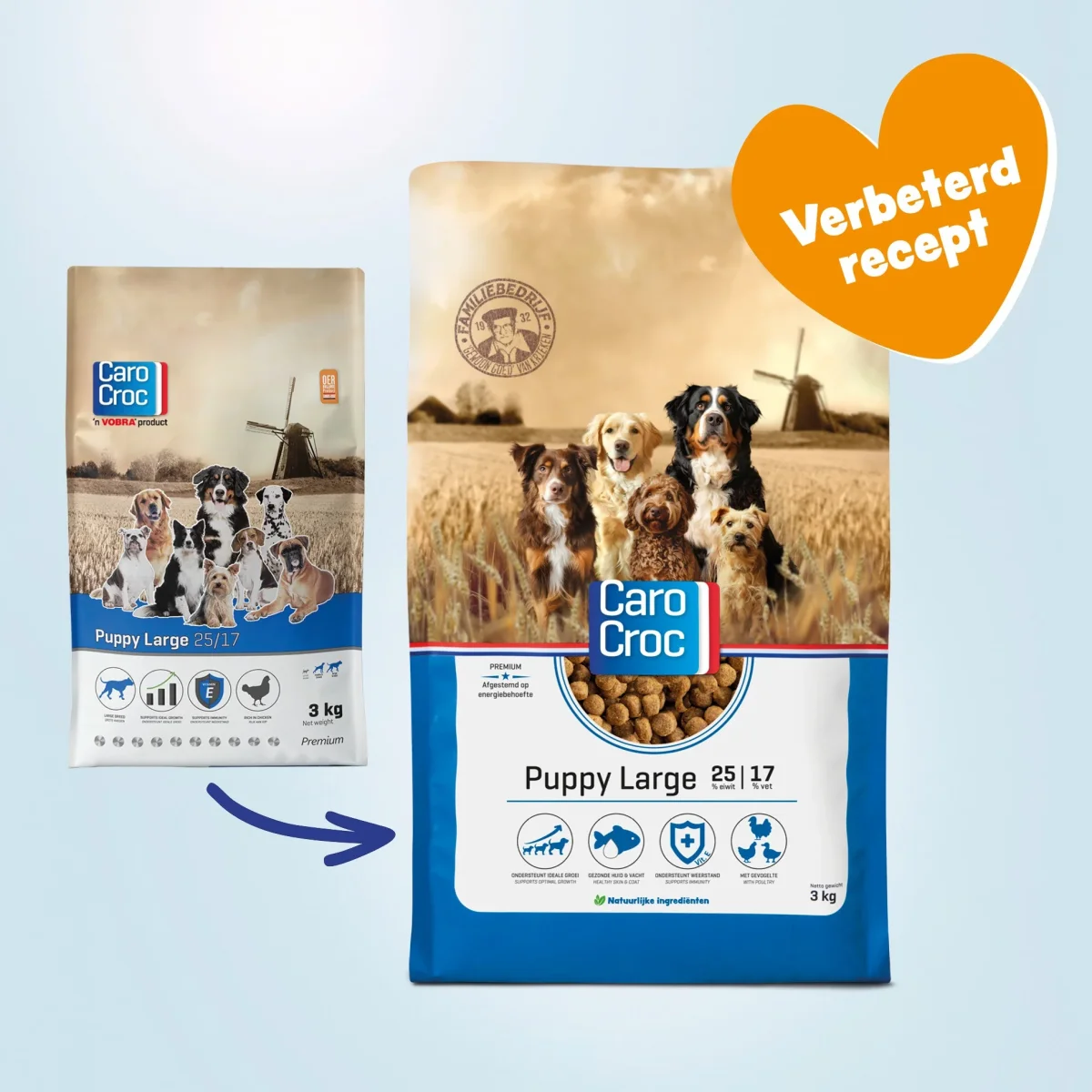 CaroCroc Puppy large 25/17