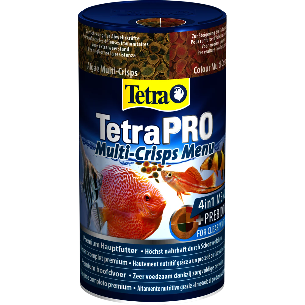 Aquarium Vissenvoer Tetra Pro Multi-Crisp menu