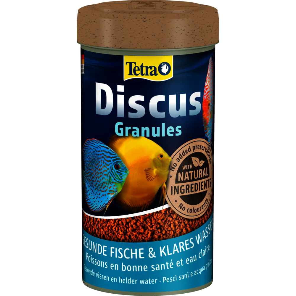 Aquarium Vissenvoer Tetra Discus granulaat