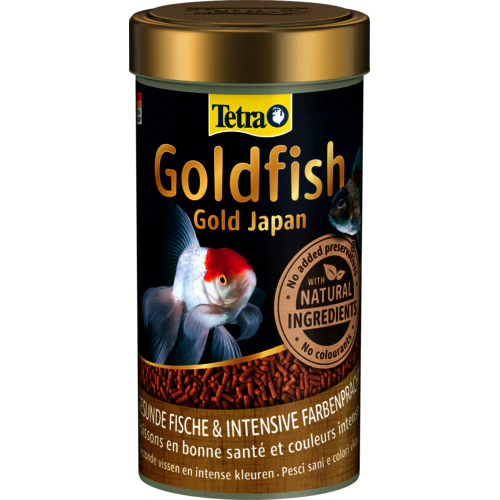 Aquarium Vissenvoer Tetra Goldfish Gold Japan, 100 ml.