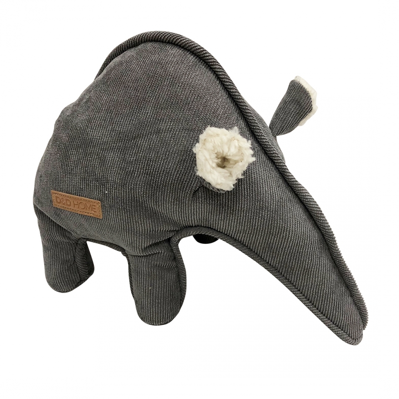 Corduroy Liz Grijs 27x18cm