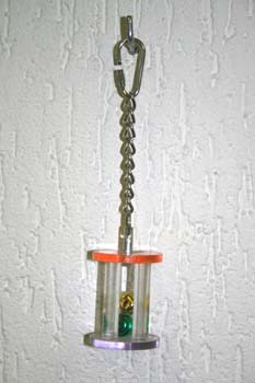 Speelgoed voor papegaai en parkiet.13004 Bell in the Box