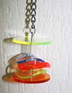 Speelgoed voor parkiet. 3025 Crooked Wiggle