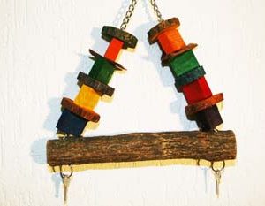 17722 Papegaaienspeelgoed Happy Swing/schommel