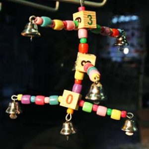 17851 Parkietenspeelgoed Six Arm