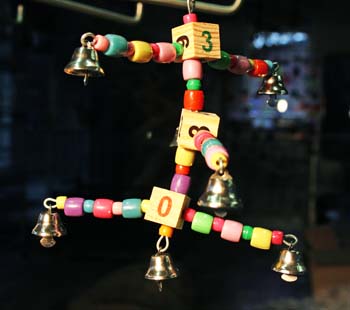 17851 Parkietenspeelgoed Six Arm