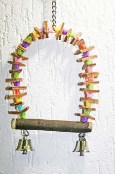 17855 Parkietenspeelgoed , schommel Butterfly Swing